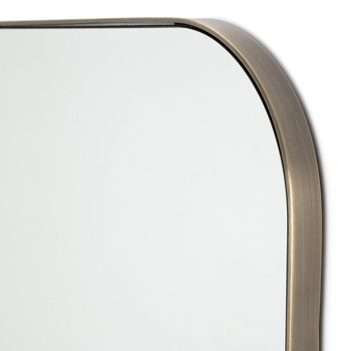 Caligone Antique Brass Mirror, H70 cm – image 2