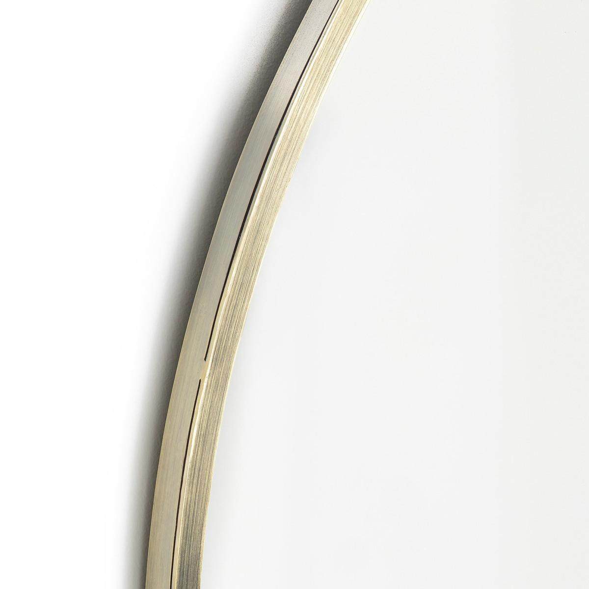 Caligone Aged Brass Metal Mirror, Diameter 80 cm – image 2
