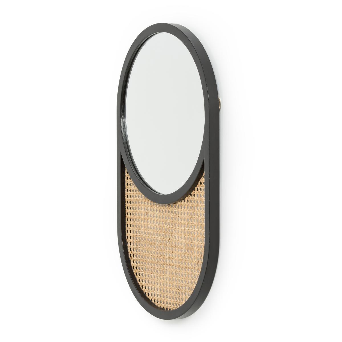 Waska Oak / Rattan Mirror – image 3