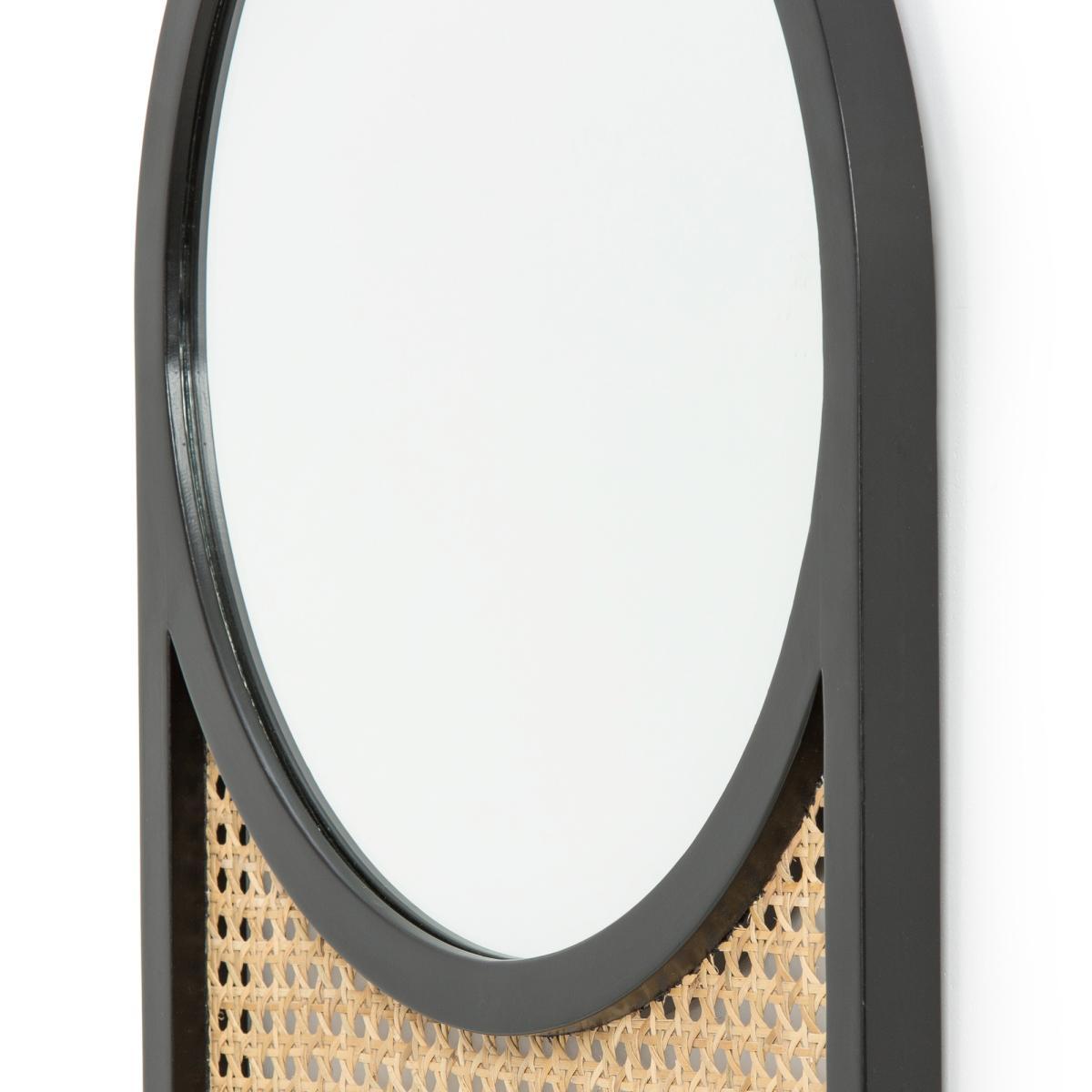 Waska Oak / Rattan Mirror – image 4