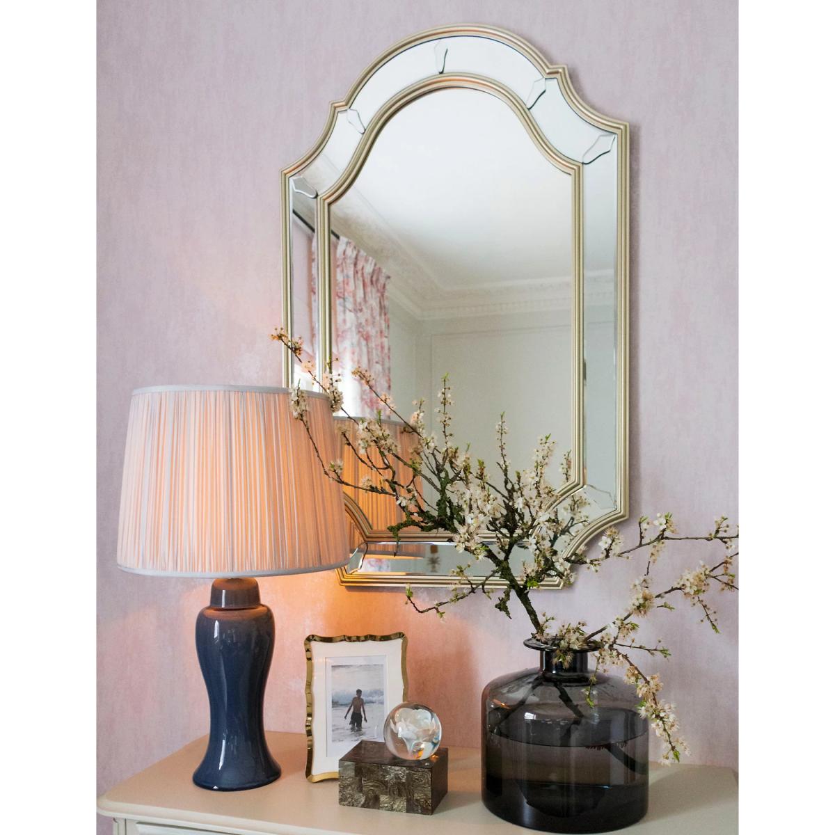 Laura Ashley Braxton Rectangular Wall Mirror - Champagne, Champagne – image 3