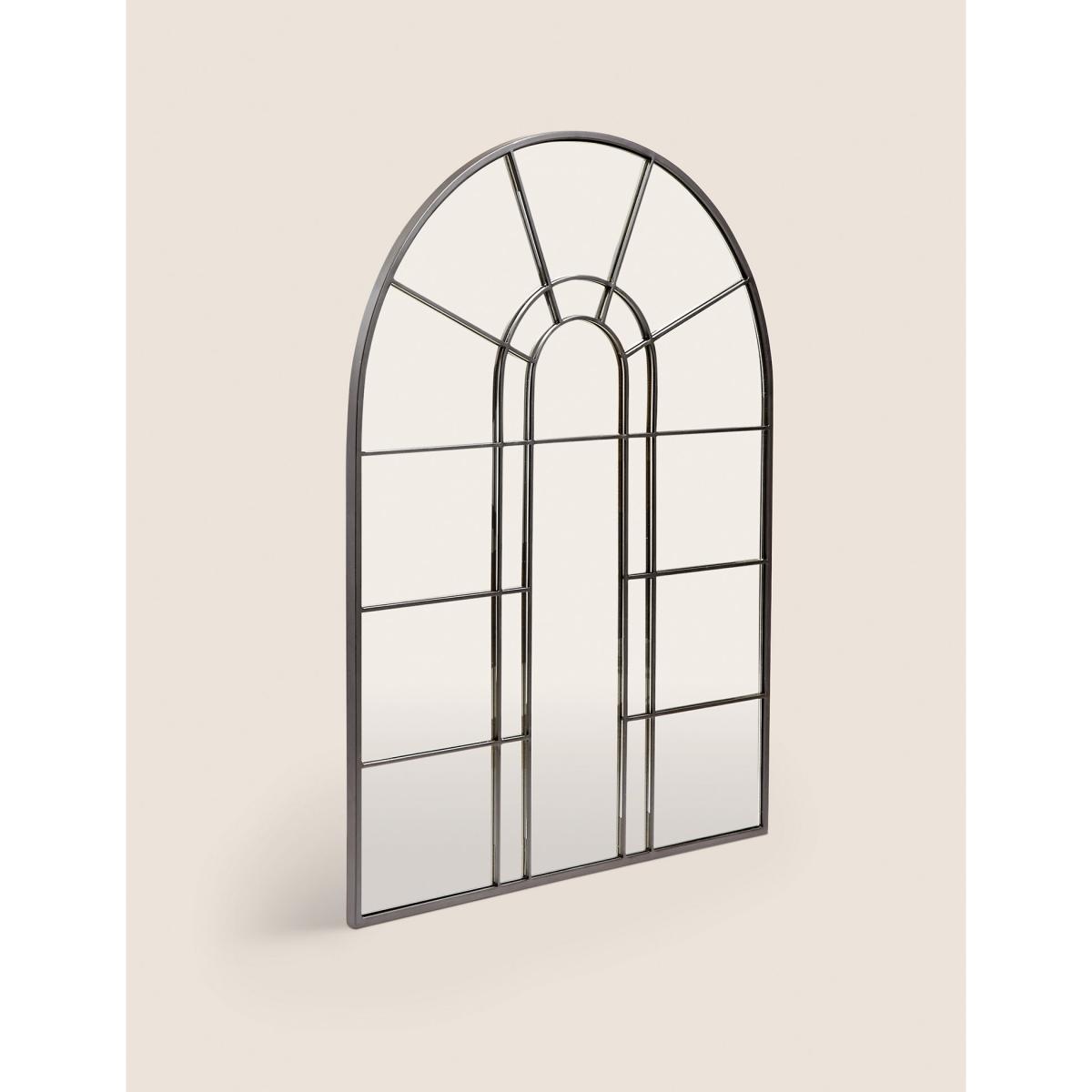 M&S Unisex Arch Window Mirror - White, White,Black Mix – image 2