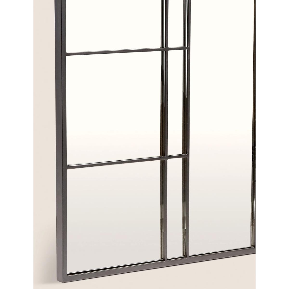 M&S Unisex Arch Window Mirror - White, White,Black Mix – image 3