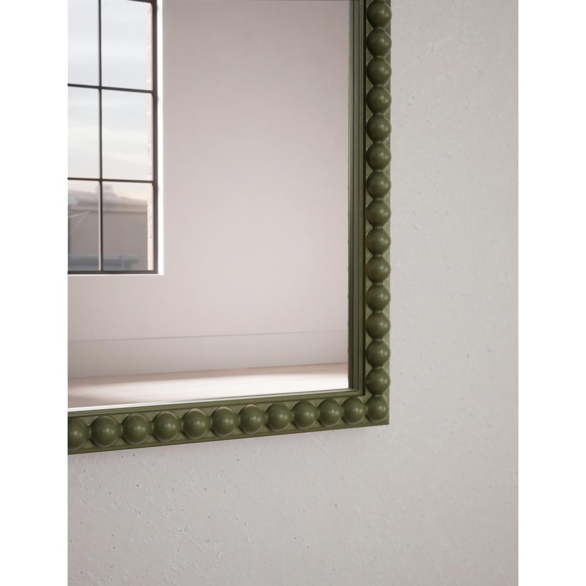 M&S Bobble Resin Wall Mirror - Light Green, Light Green – image 3