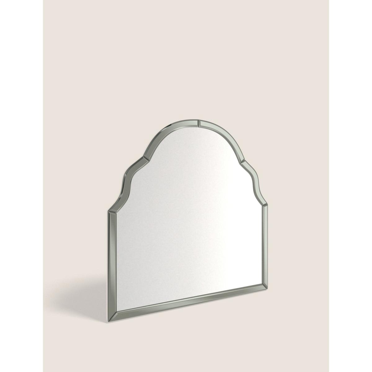 M&S Madrid Curved Wall Mirror - Charcoal, Charcoal – image 3