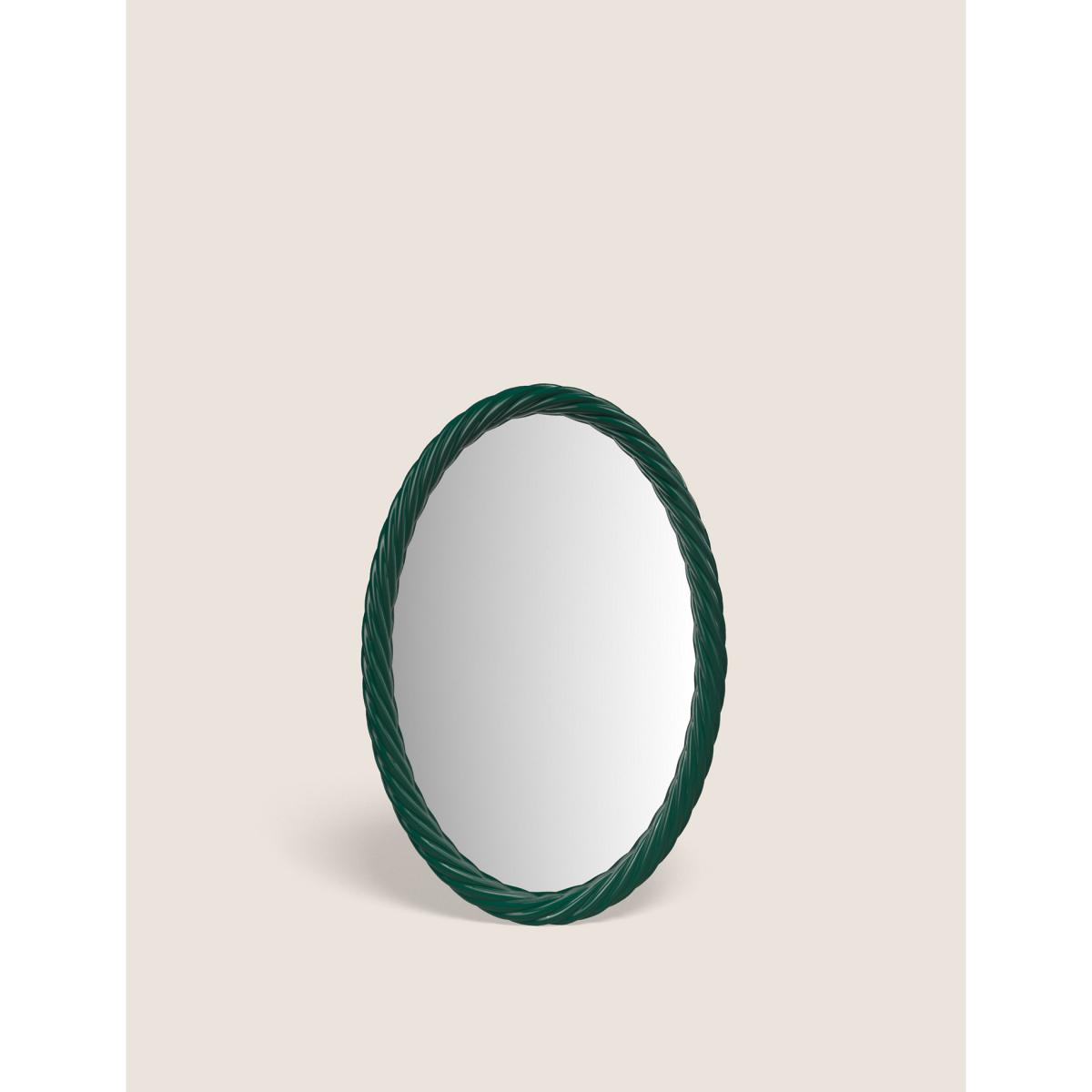 M&S Amelia Oval Hanging Wall Mirror - Green, Green – image 2