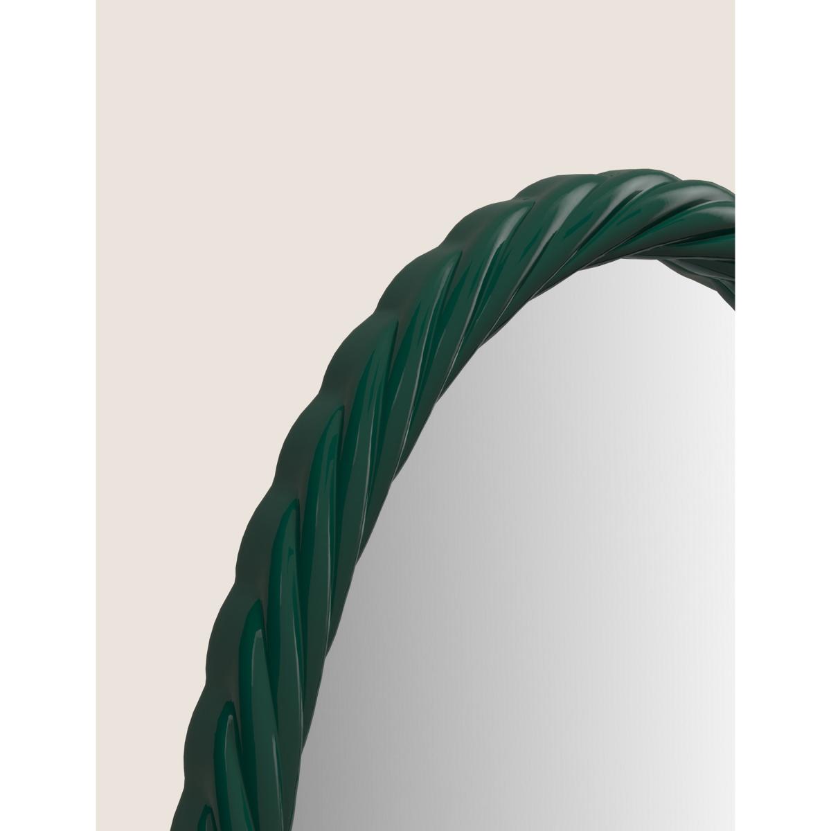 M&S Amelia Oval Hanging Wall Mirror - Green, Green – image 4