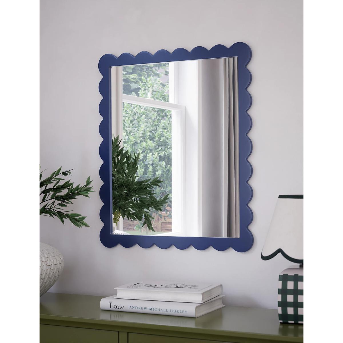 M&S Ella Wall Mirror - Powder Blue, Powder Blue – image 2