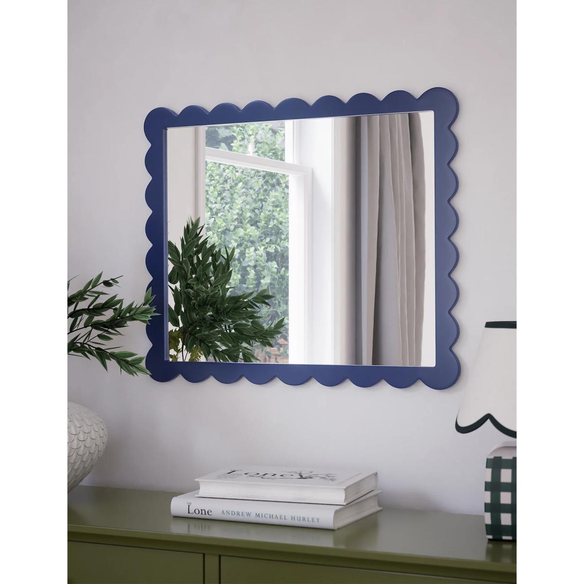 M&S Ella Wall Mirror - Powder Blue, Powder Blue – image 4