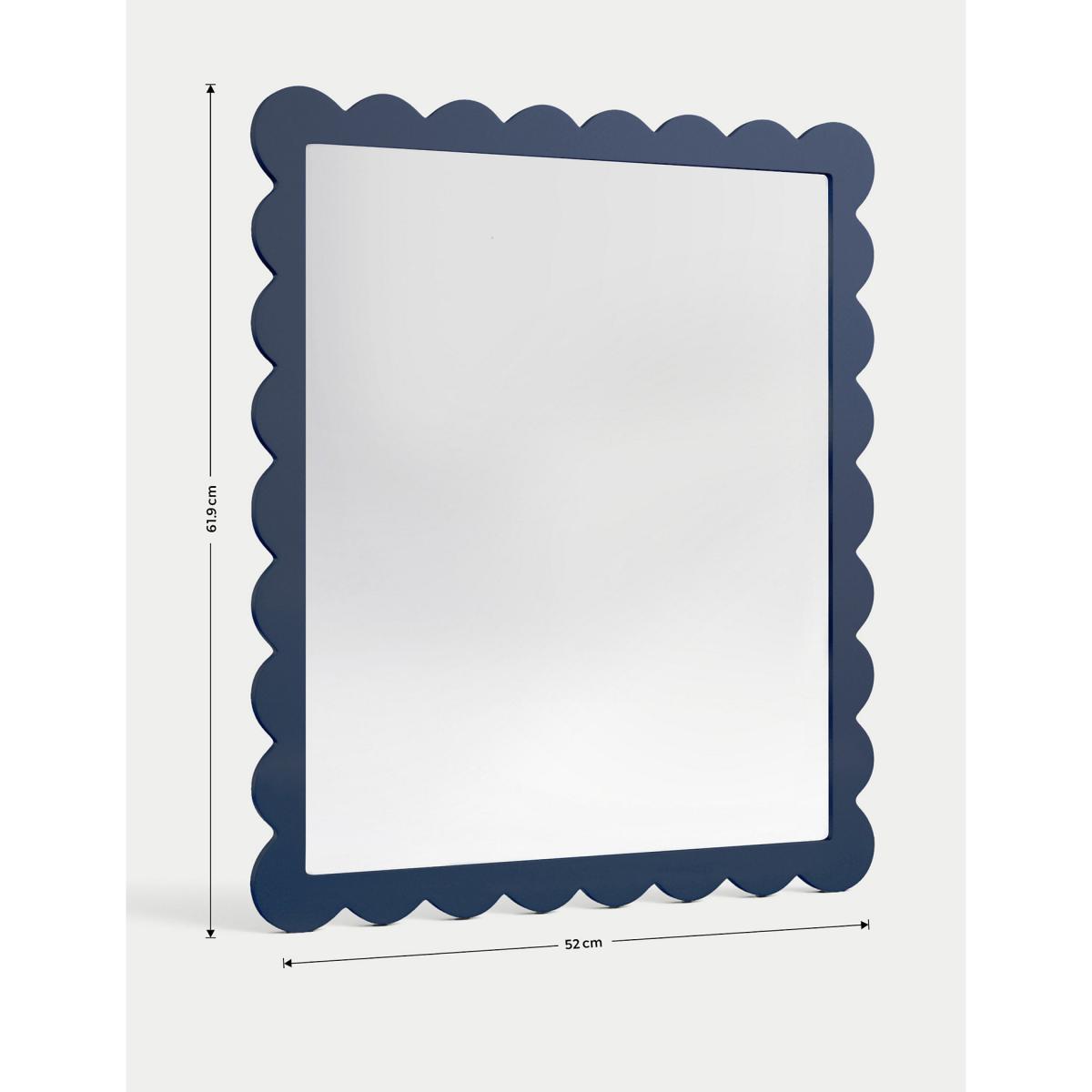 M&S Ella Wall Mirror - Powder Blue, Powder Blue – image 6