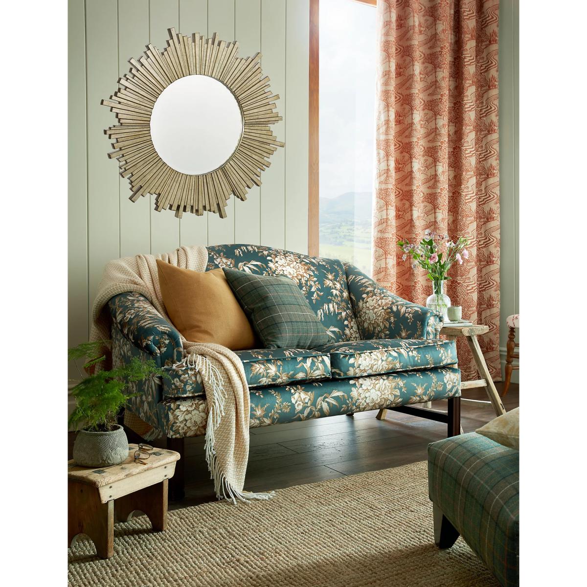 Laura Ashley Lovell Round Wall Mirror - Champagne, Champagne – image 3