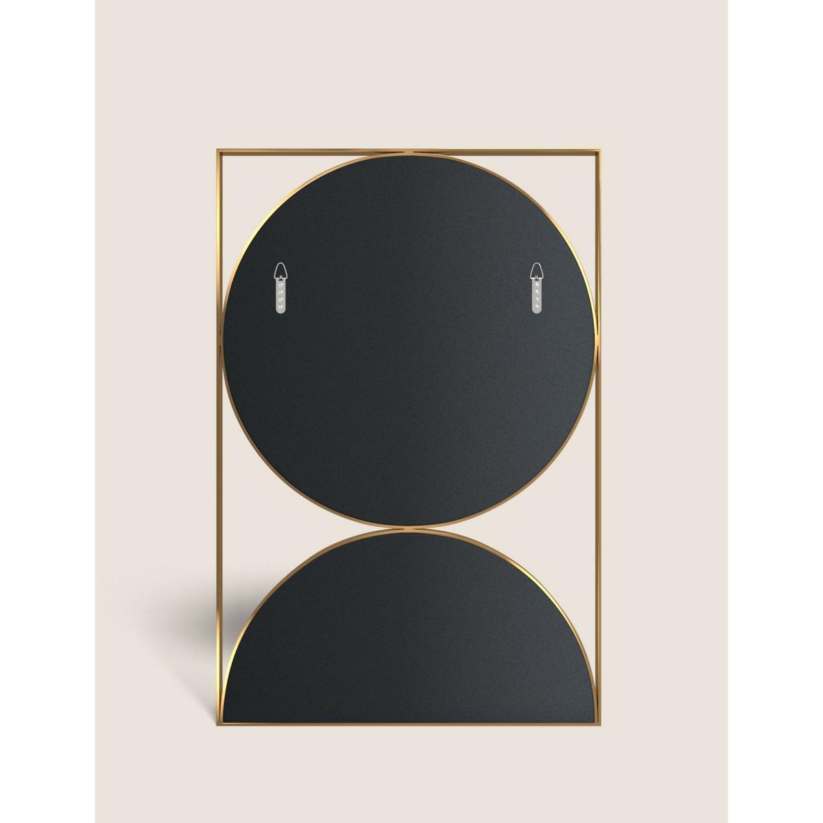 M&S Large Framed Circle Wall Mirror - Antique Brass, Antique Brass – image 5