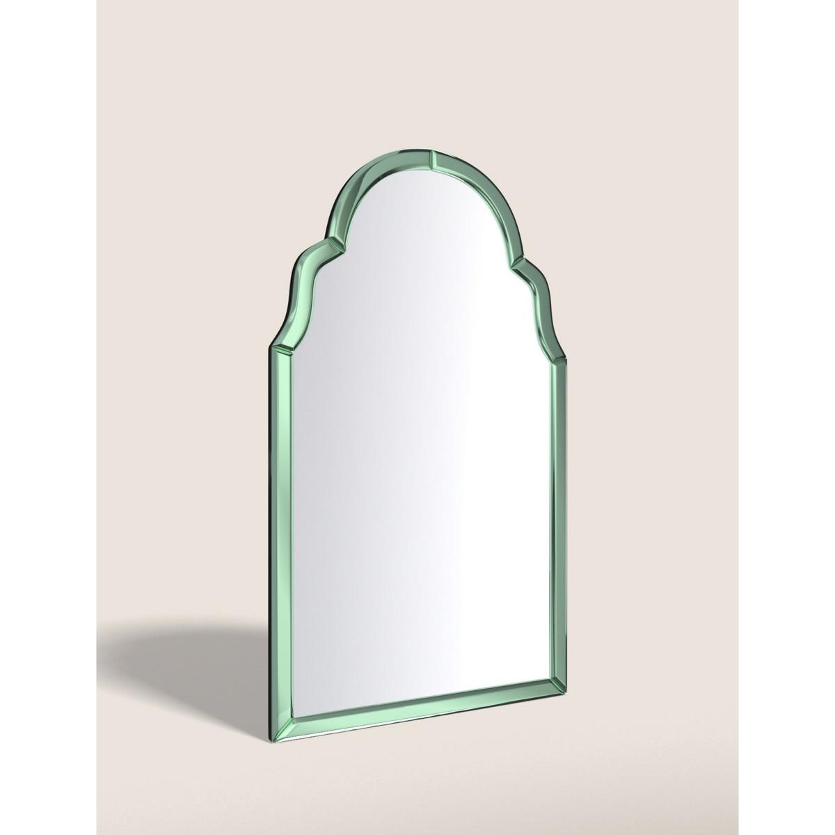 M&S Madrid Medium Curved Wall Mirror - Light Green, Light Green – image 3