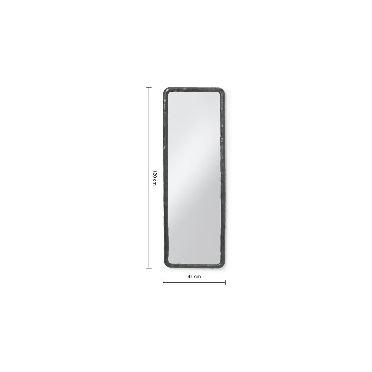 Hepsebah Dress Mirror, 40 x 120 cm, Gunmetal – image 8