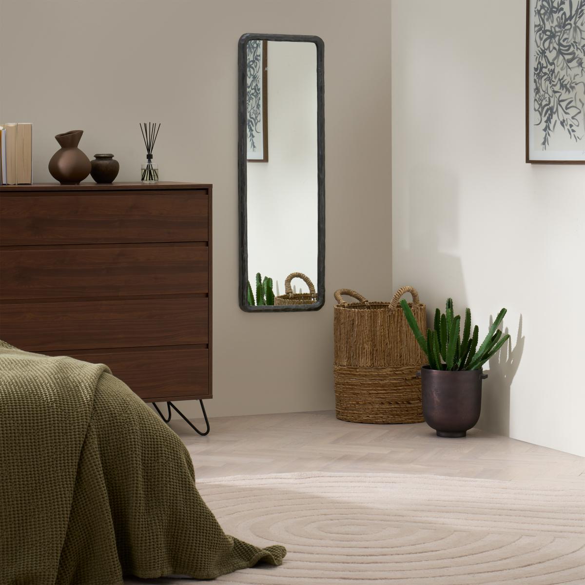 Hepsebah Dress Mirror, 40 x 120 cm, Gunmetal – image 9