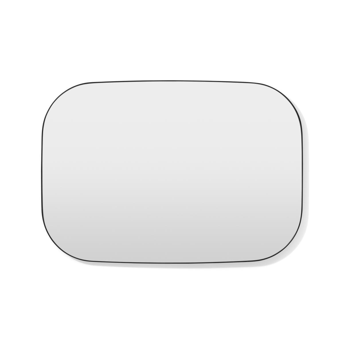 Emmerson Large Wall Mirror, 70 x 100 cm, Matte Black – image 2