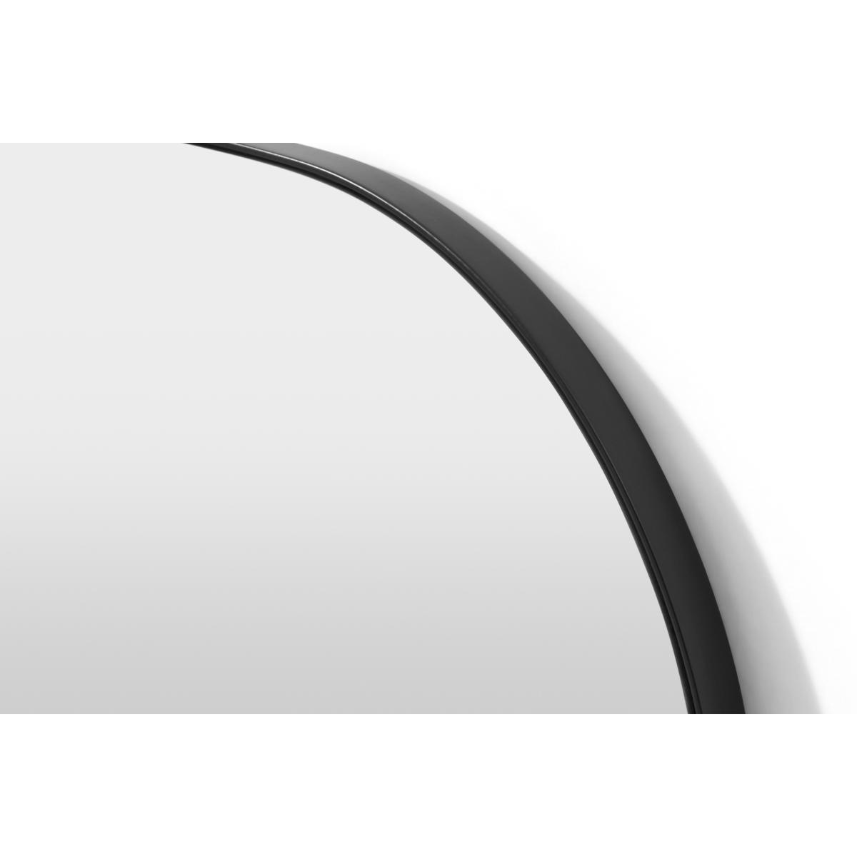 Emmerson Large Wall Mirror, 70 x 100 cm, Matte Black – image 6