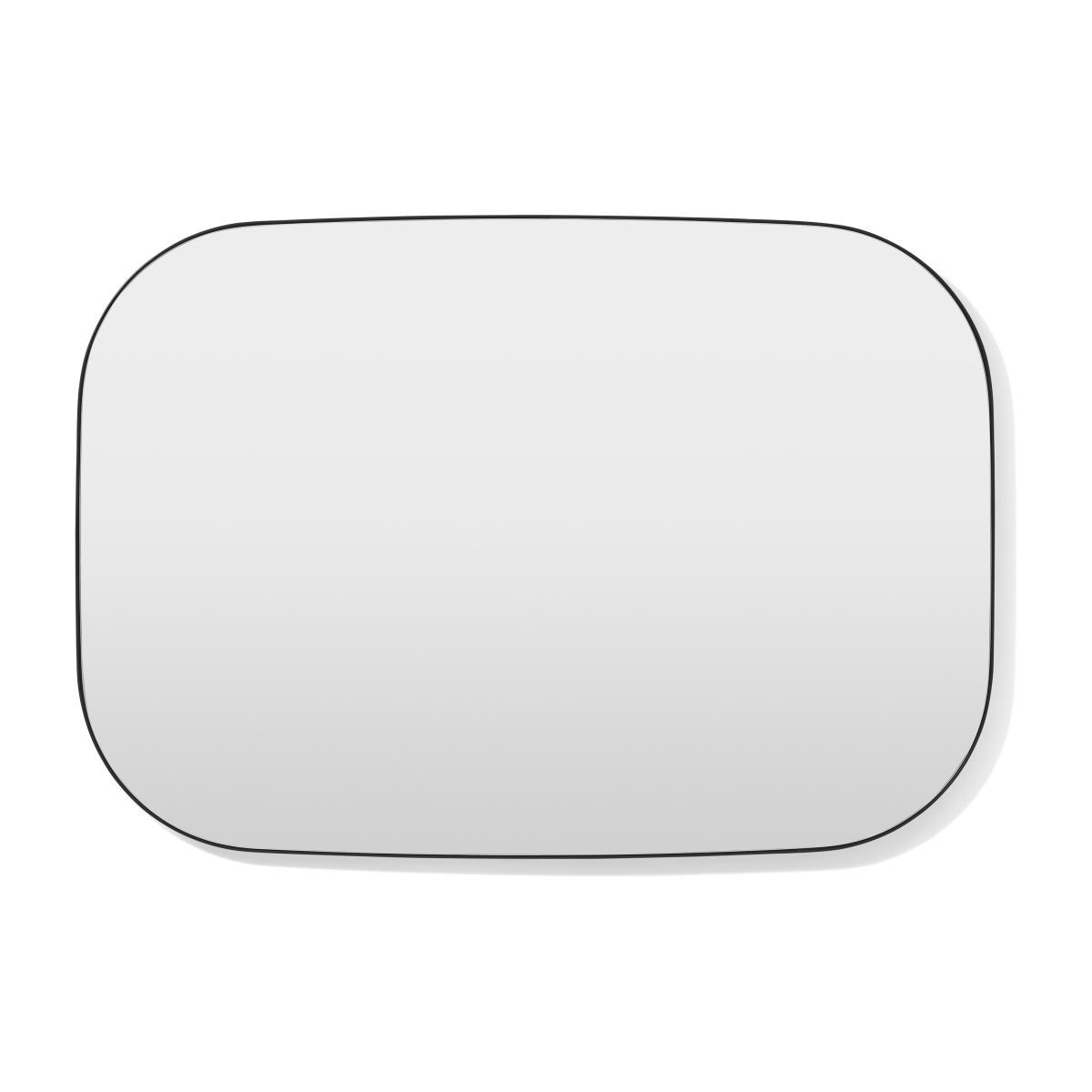 Emmerson Large Wall Mirror, 70 x 100 cm, Matte Black – image 1