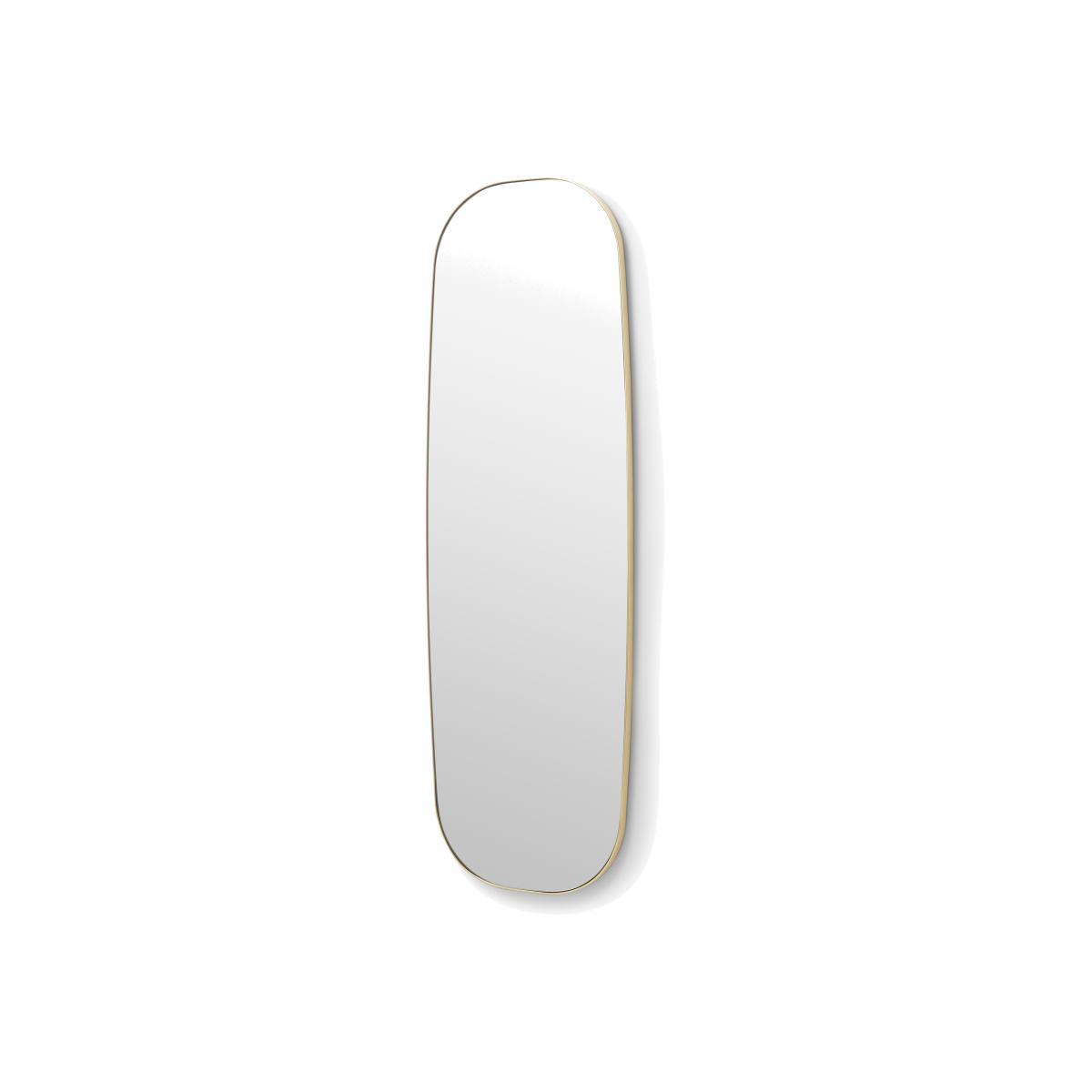 Emmerson Wall Mirror 40 x 120cm, Brushed Brass – image 1