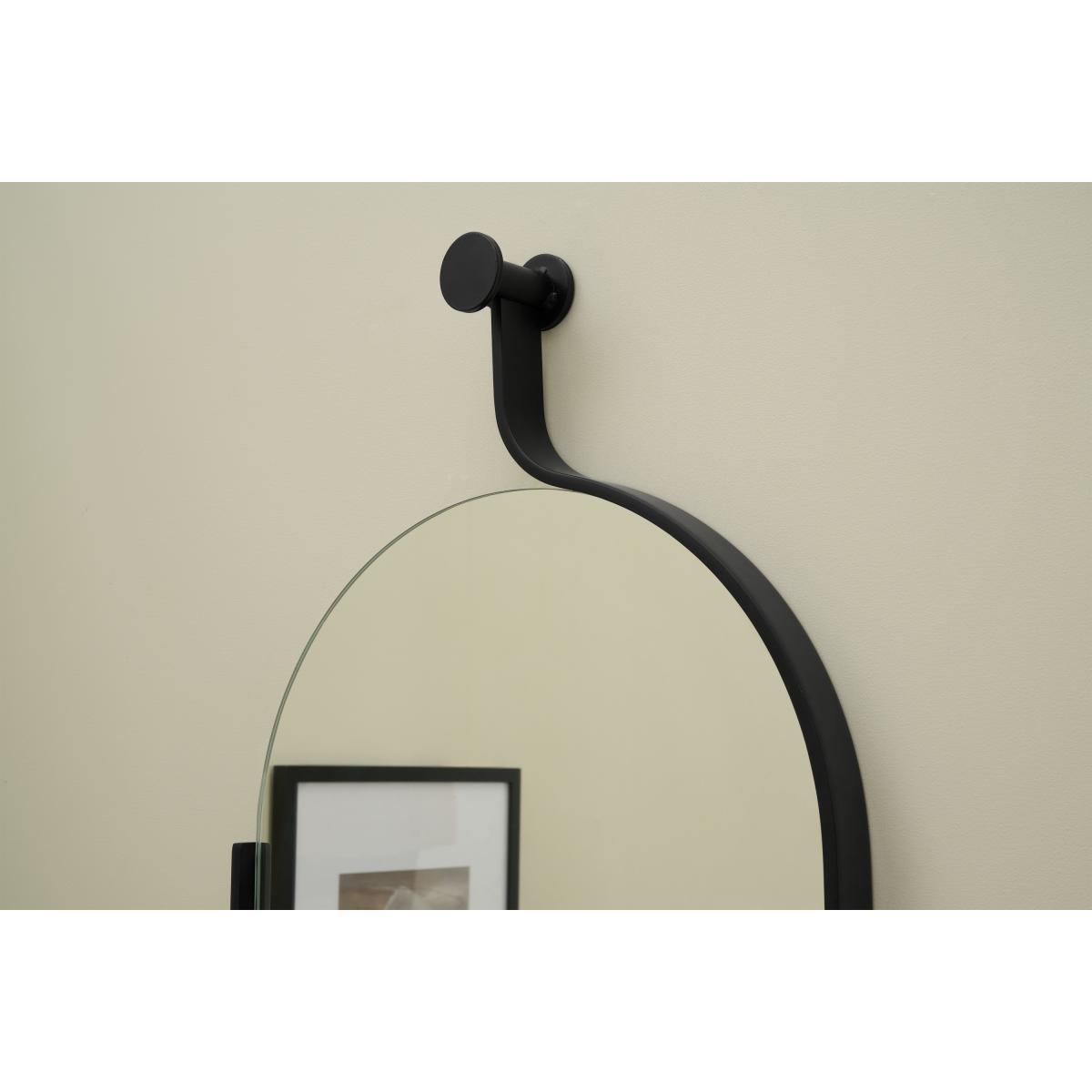 Jake Dress Wall Mirror, 129 x 47 cm, Matte Black – image 4