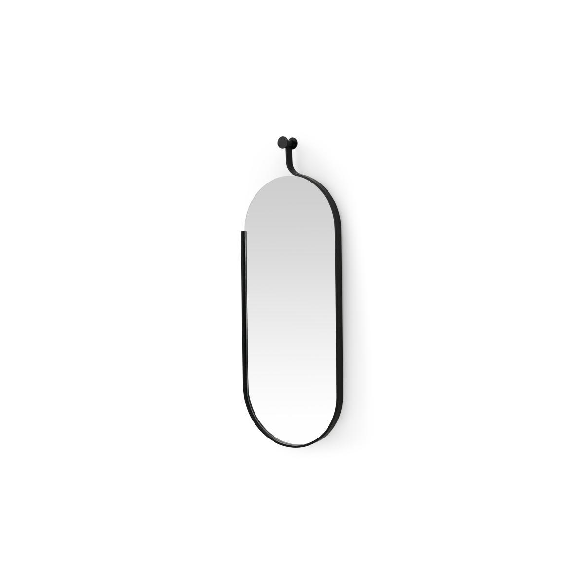 Jake Dress Wall Mirror, 129 x 47 cm, Matte Black – image 5