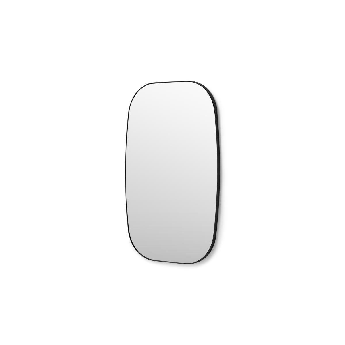 Emmerson Wall Mirror 50 x 80cm, Matt Black – image 2