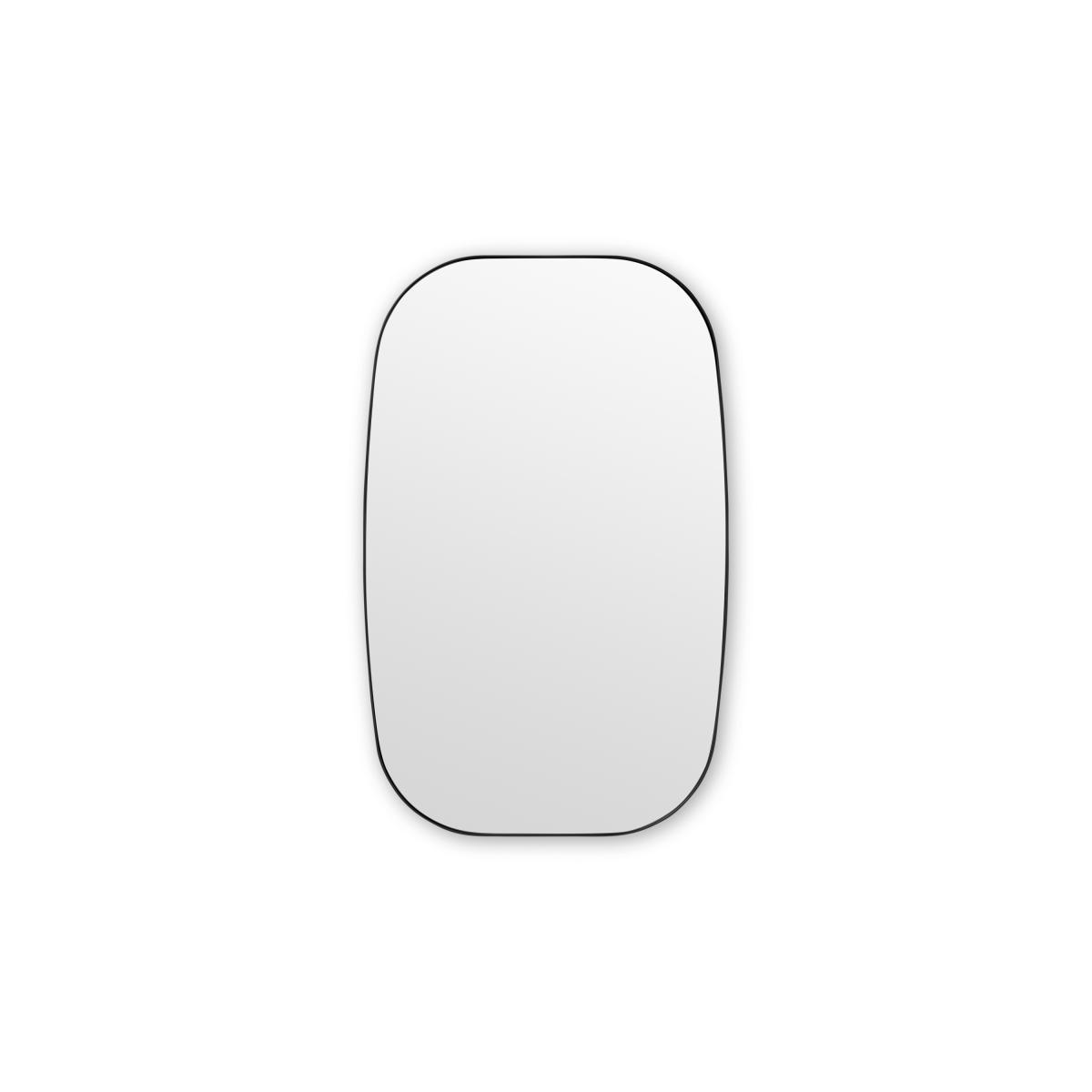 Emmerson Wall Mirror 50 x 80cm, Matt Black – image 5