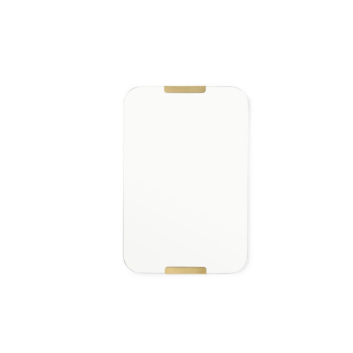 Rurick Wall Mirror, 60 x 90 cm, Brushed Brass – image 3