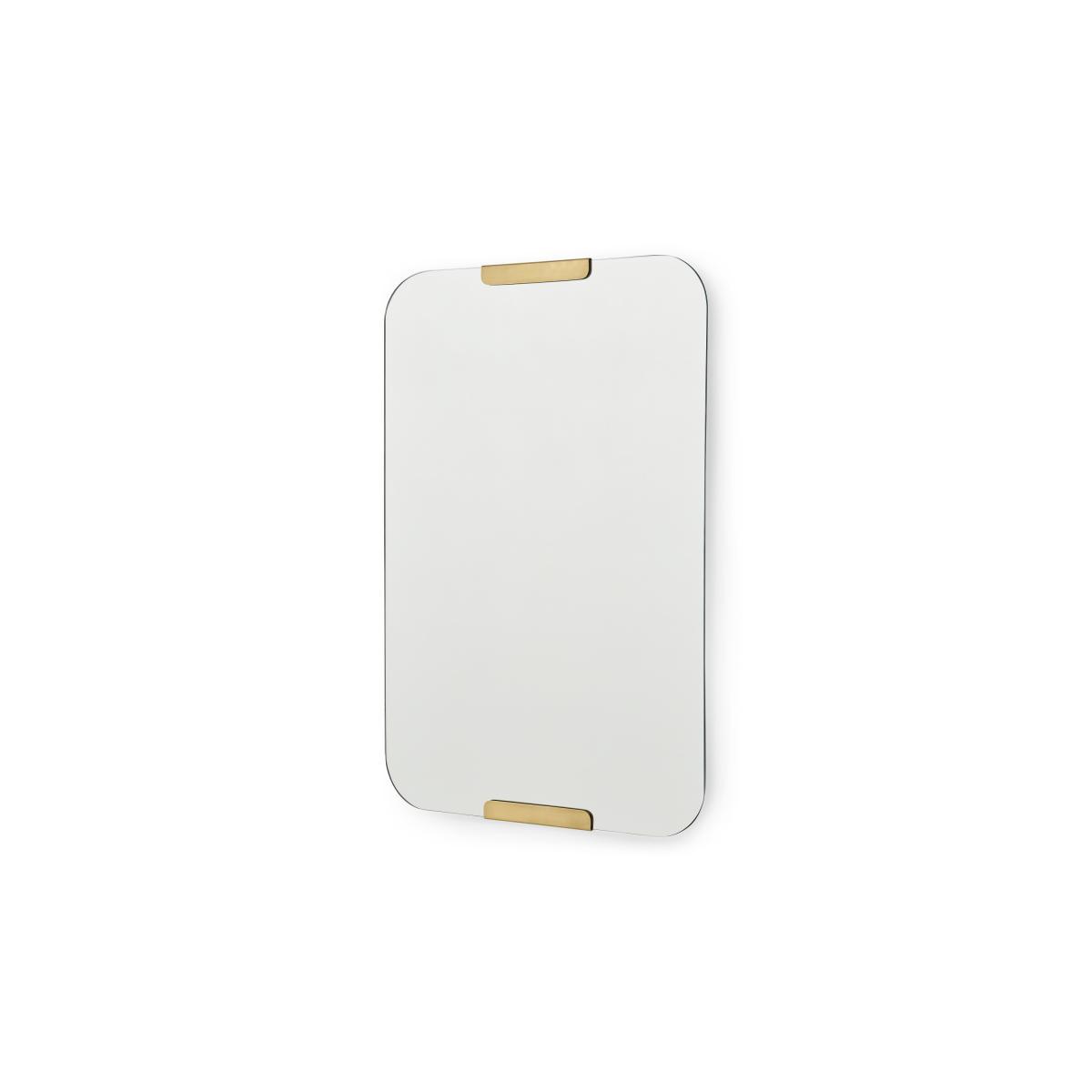 Rurick Wall Mirror, 60 x 90 cm, Brushed Brass – image 6