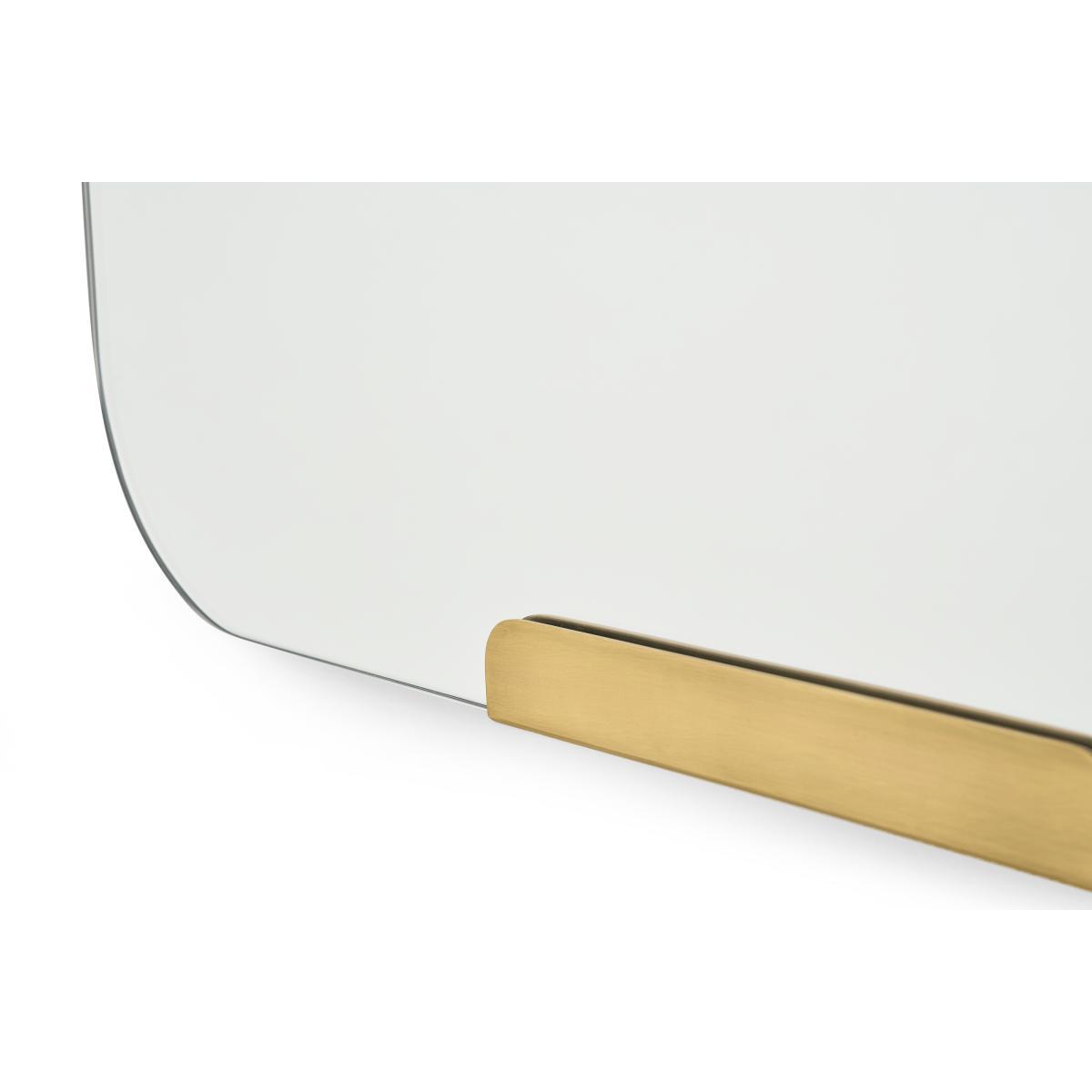 Rurick Wall Mirror, 60 x 90 cm, Brushed Brass – image 7