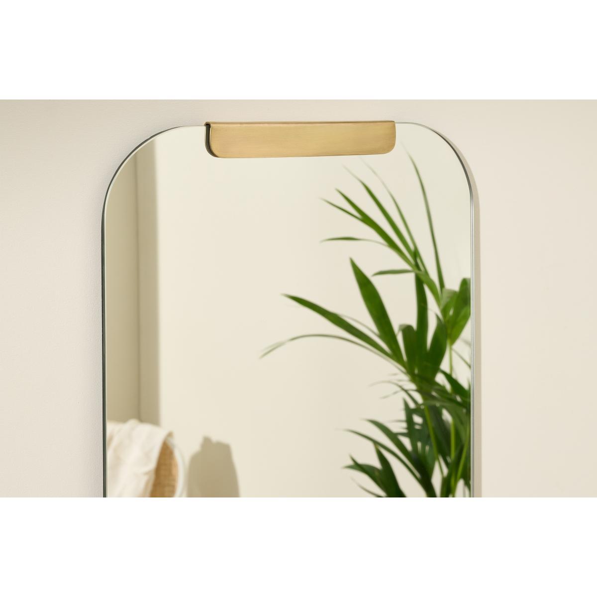 Rurick Full-Length Mirror, 40 x 120 cm, Brushed Brass – image 5