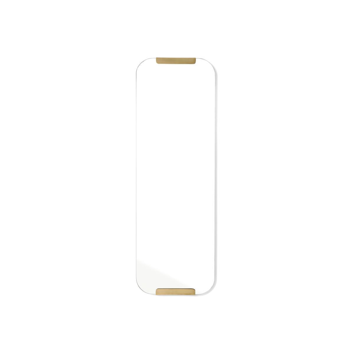Rurick Full-Length Mirror, 40 x 120 cm, Brushed Brass – image 1
