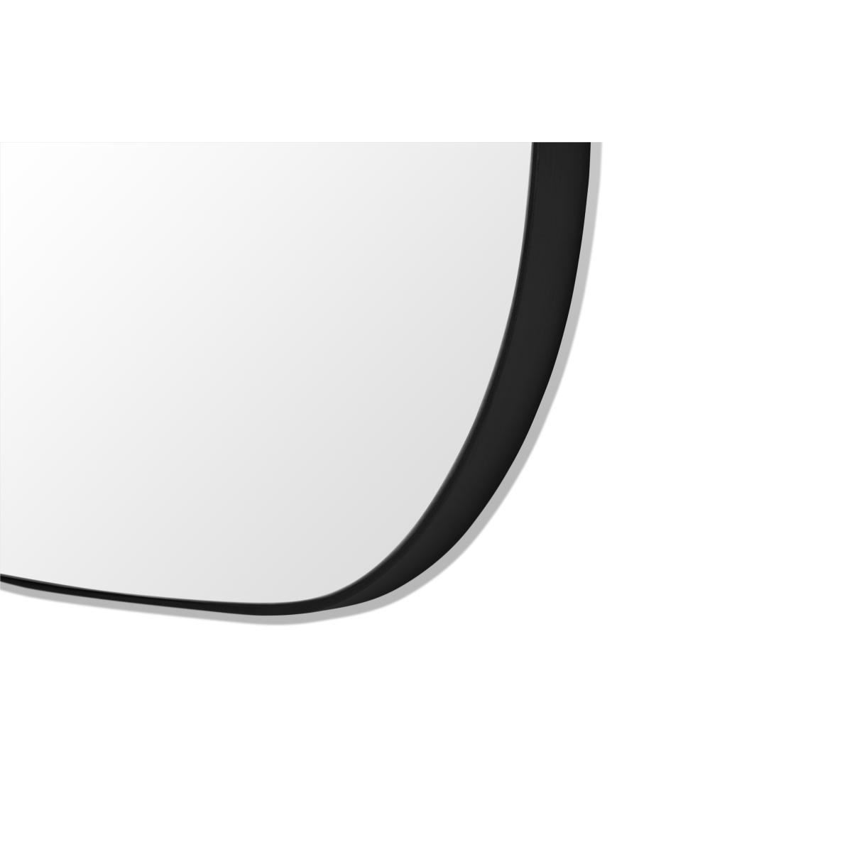 Emmerson Soft Square Mirror, 70 x 70cm, Matte Black – image 6