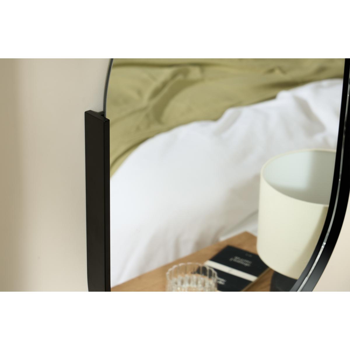 Jake Wall Mirror, 85 x 47 cm, Matte Black – image 4