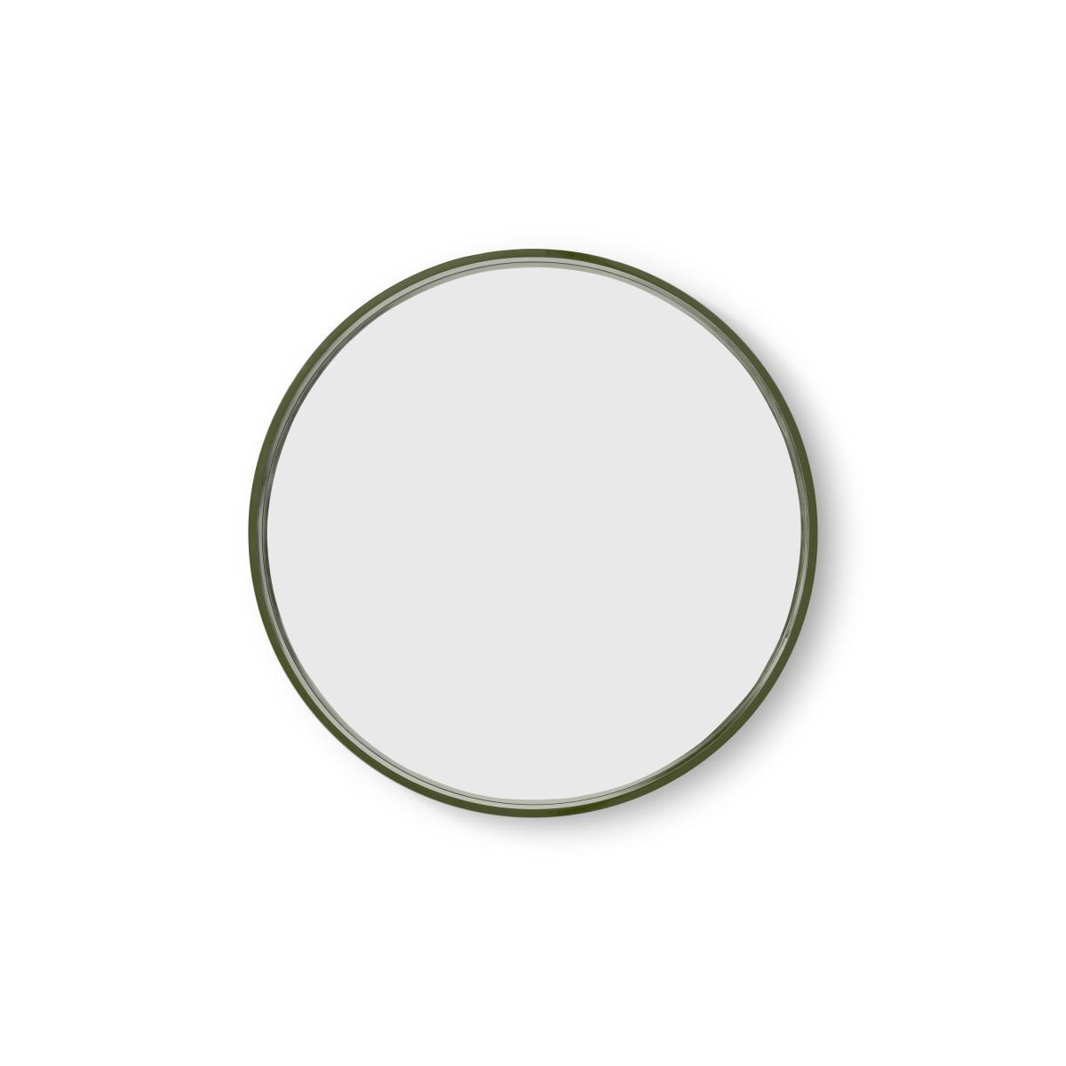 Bex Round Mirror, Large 76cm, Green – image 2