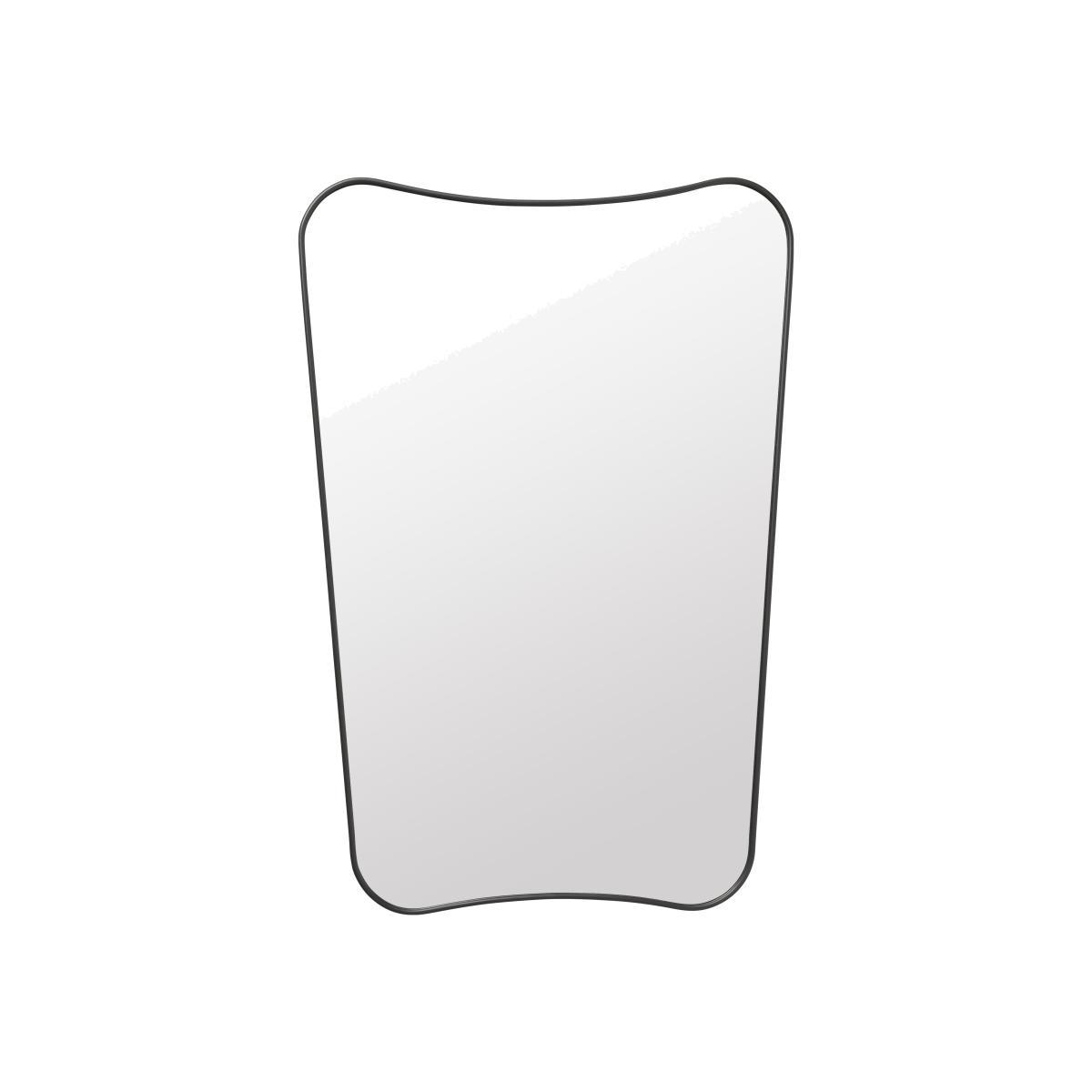 F.A. 33 Wall mirror - / Gio Ponti - L 54 x H 80 cm by Gubi Black – image 1