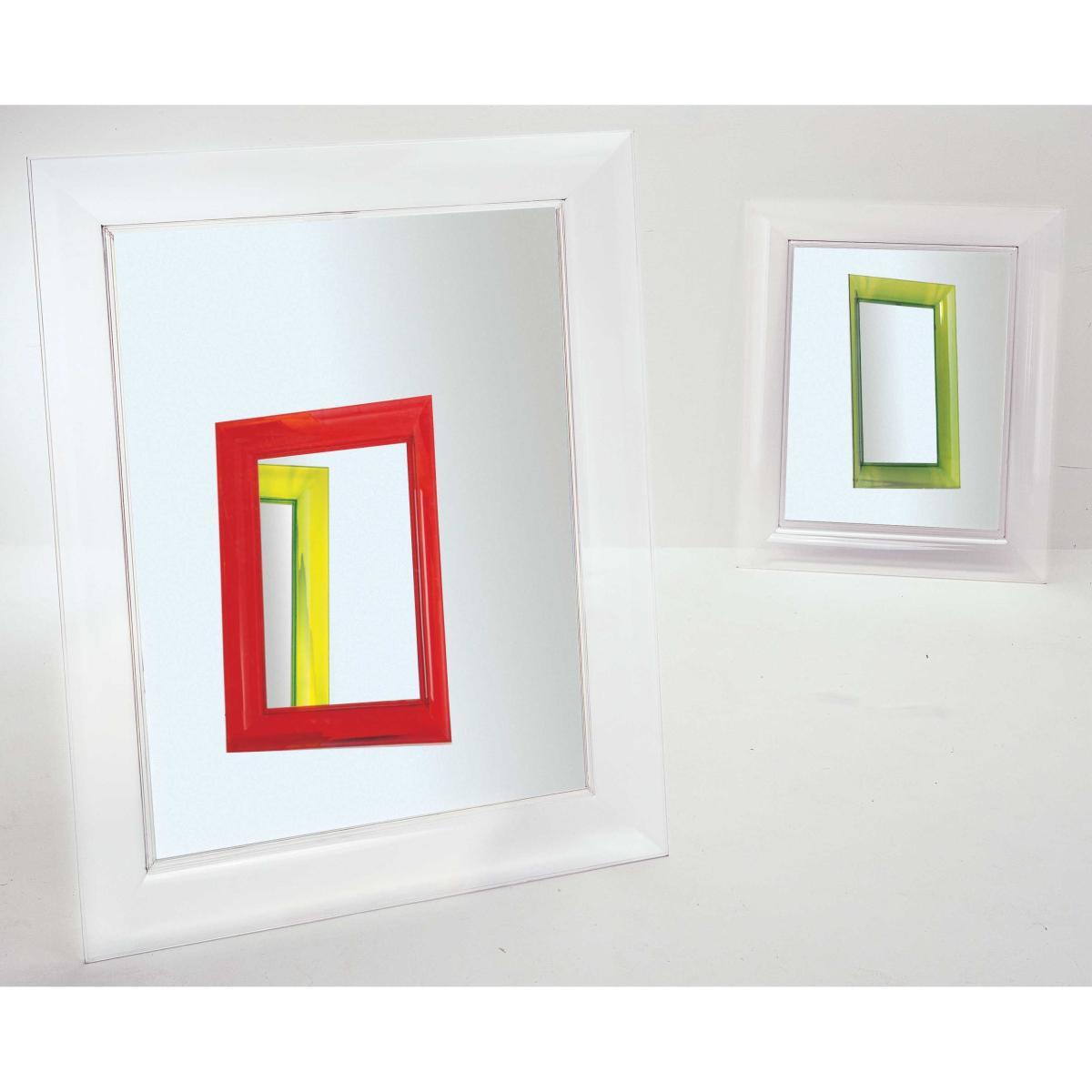 Francois Ghost Wall mirror - Large - 88 x 111 cm by Kartell Transparent – image 4