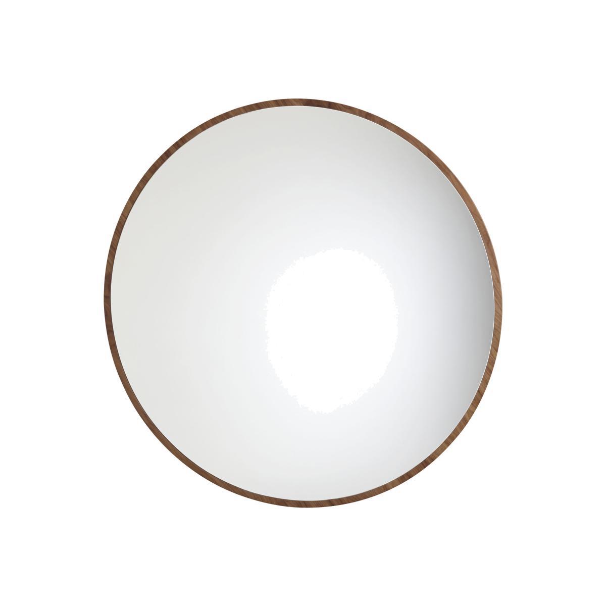 Bulle Small Wall mirror - Small - Ø 50 cm by Maison Sarah Lavoine Natural wood – image 1