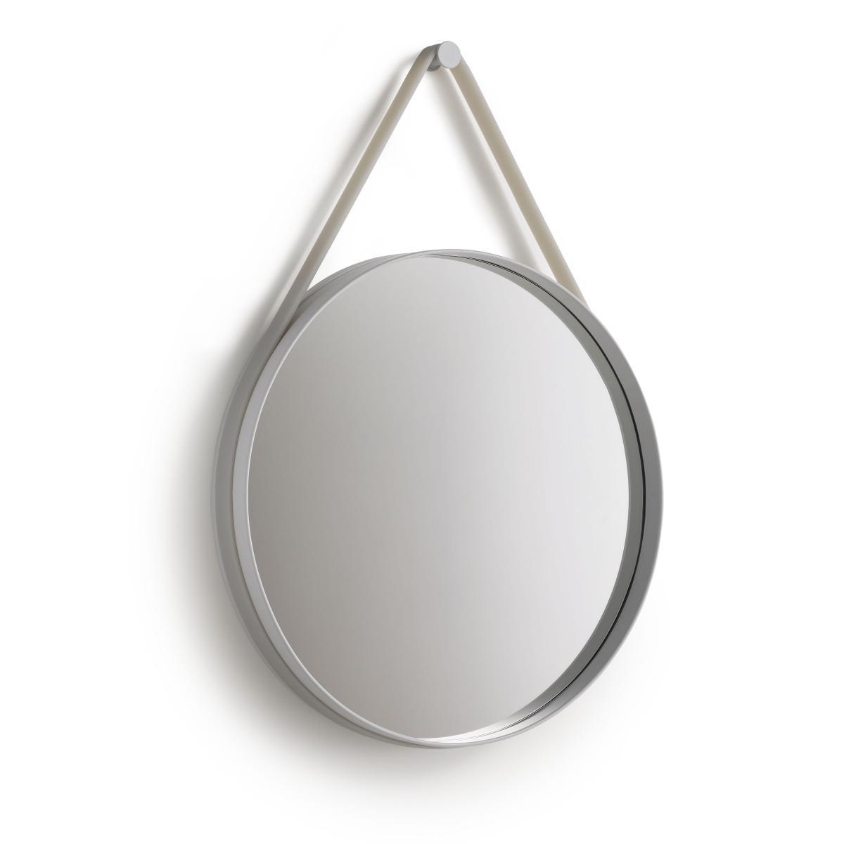 Strap Mirror - Ø 70 cm by Hay Grey – image 2