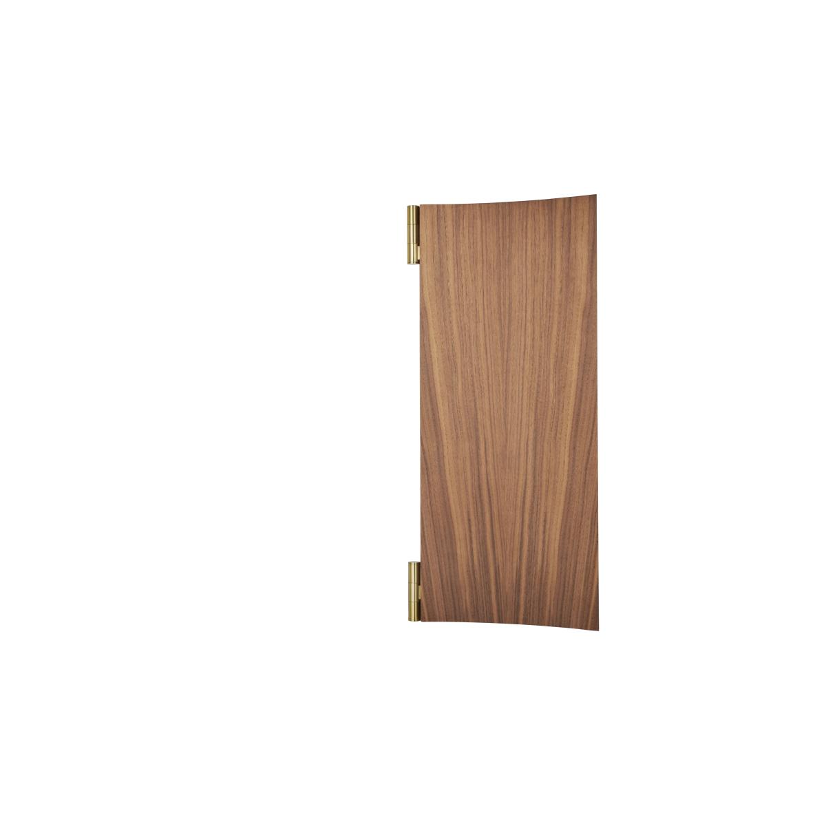 Wall mirror Vanity 2 wood / L 58.2 x H 69 cm - Swivel / Hinged panels - Gubi – image 3