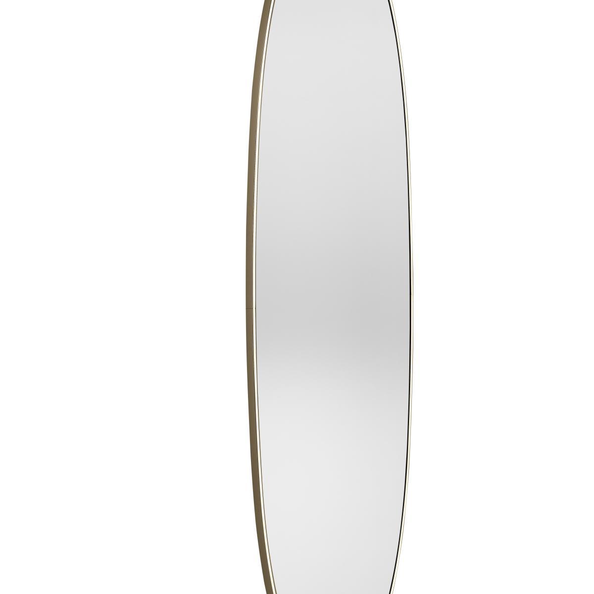 La Plus Belle Illuminated mirror - LED / By Starck - H 205 cm by Flos Metal – image 2