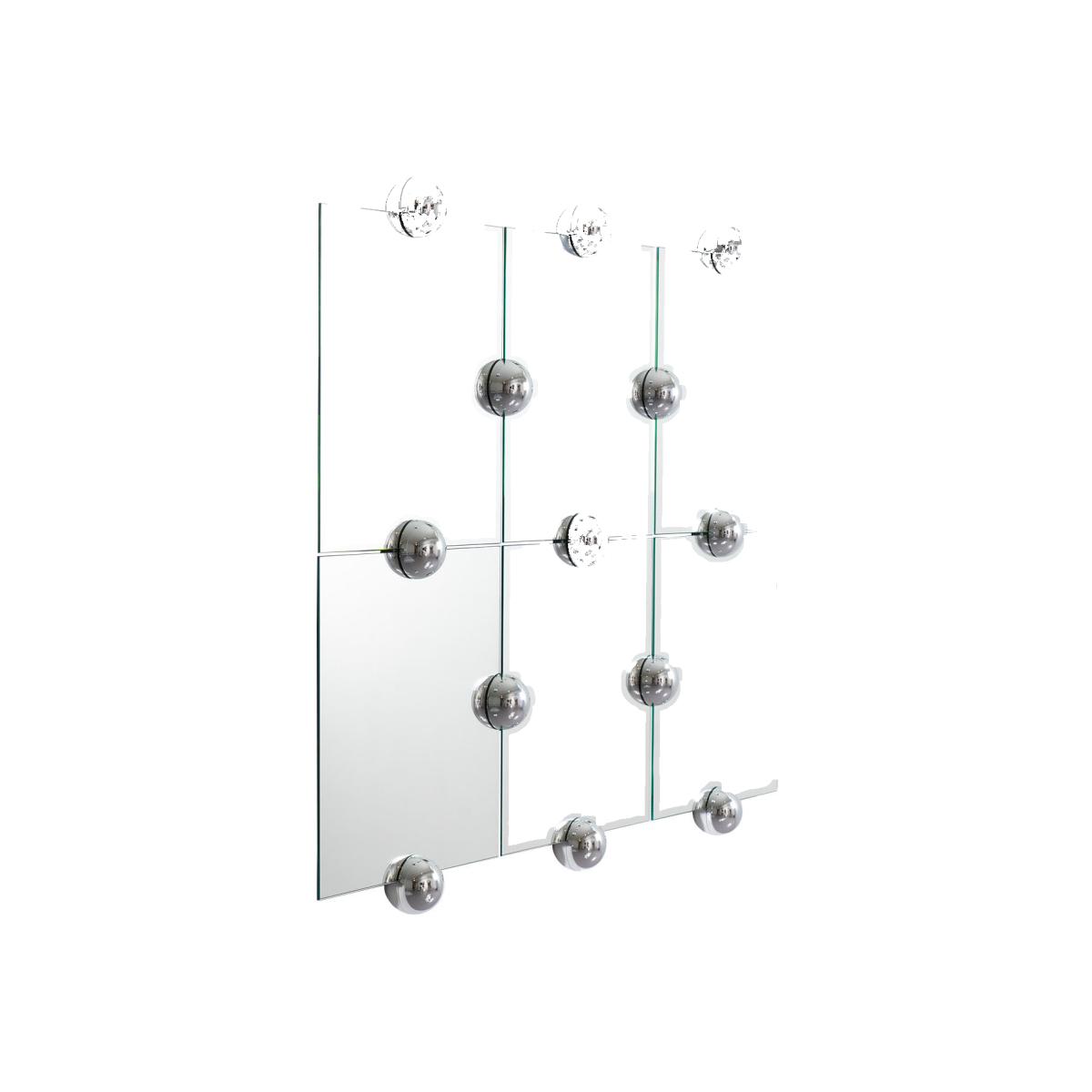 Sphera Crystal Palace L Wall mirror metal silver / L 182 x H 135 cm - Moustache – image 1