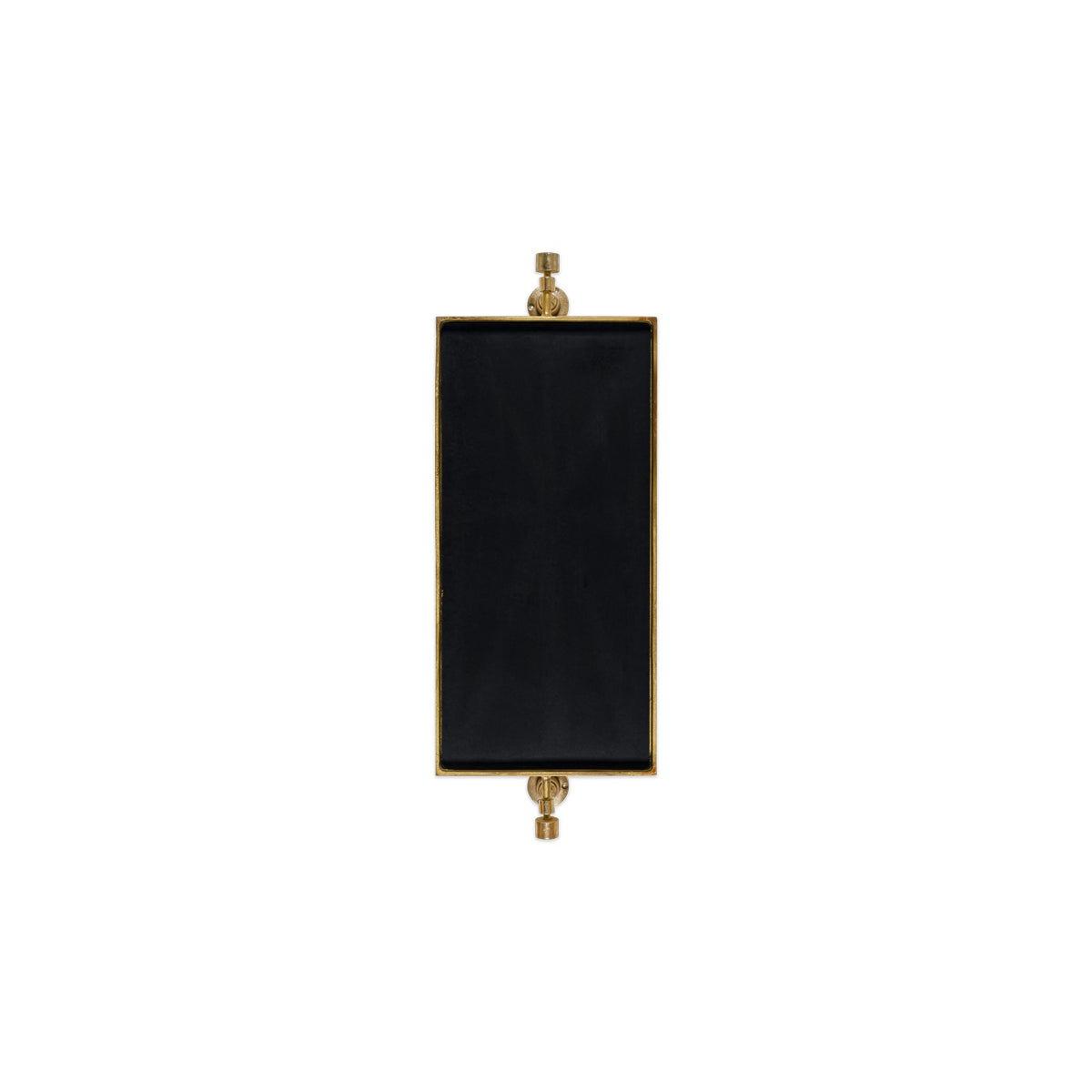 Nkuku Visala Swivel Wall Mirror | Mirrors Wall Art & Clocks | Antique Brass | Small – image 5