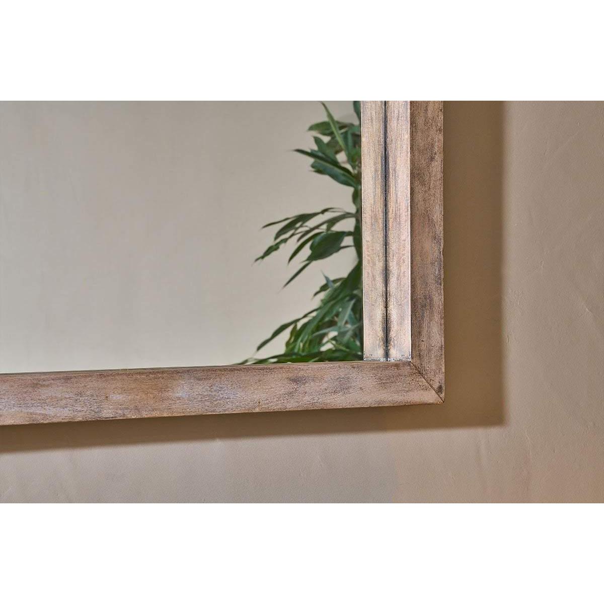 Nkuku Tariku Reclaimed Wood Mirror | Mirrors | Brown | Large – image 2