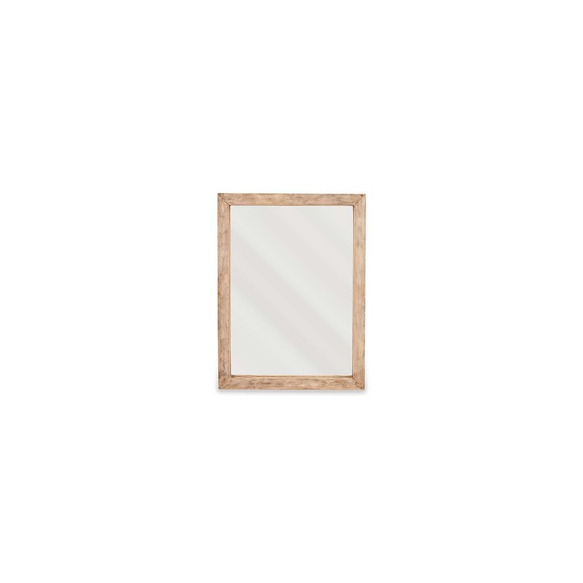 Nkuku Tariku Reclaimed Wood Mirror | Mirrors | Brown | Large – image 3