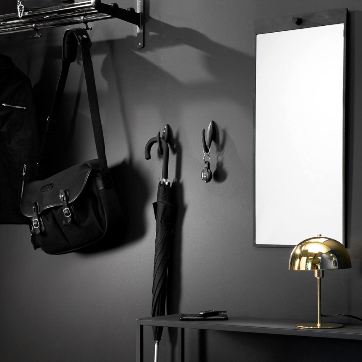 Essem Design Tillbakablick rectangular mirror Black – image 4