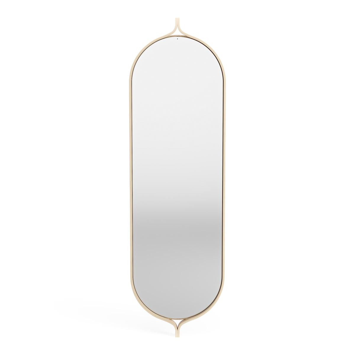 Swedese Comma Mirror oblong 135 cm Ash laquered – image 4