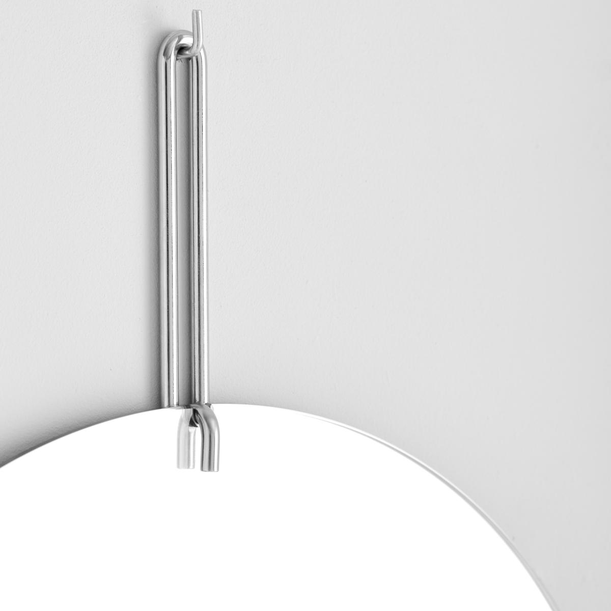 MOEBE Moebe wall mirror Ø 70 cm Chrome – image 5