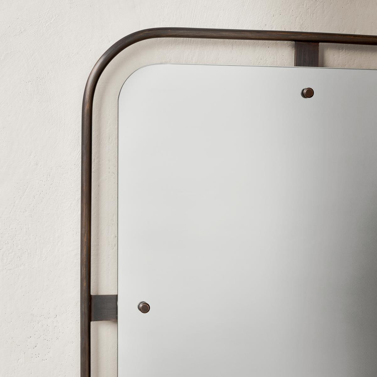 Audo Copenhagen Nimbus mirror rectangular Bronzed brass – image 3