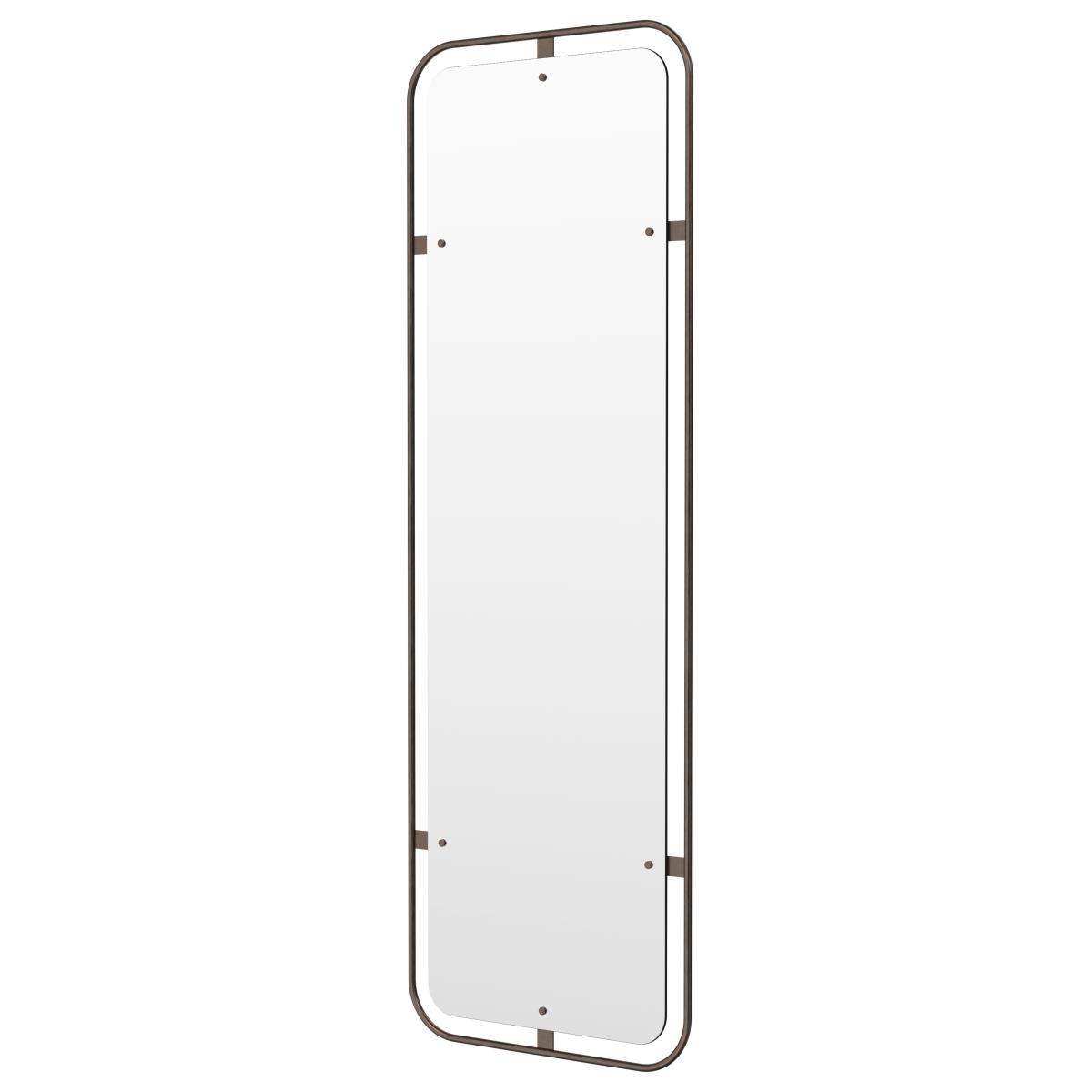 Audo Copenhagen Nimbus mirror rectangular Bronzed brass – image 4